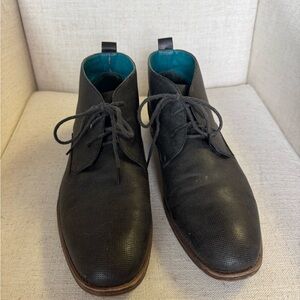 Men's Black Leather Shoes
